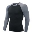 Compression T Shirt Men Long Sleeve Bodybuilding Running Shirt Quick Dry Workout Fitness Tights Gym Sport T-shirt Men Rashgard.
