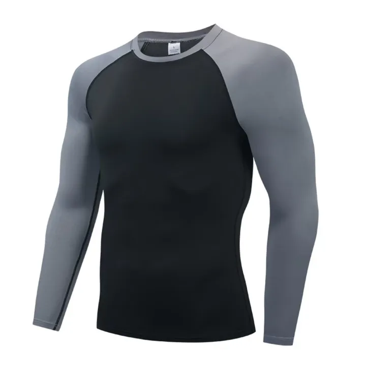 Compression%20T%20Shirt%20Men%20Long%20Sleeve%20Bodybuilding%20Running%20Shirt%20Quick%20Dry%20Workout%20Fitness%20Tights%20Gym%20Sport%20T-shirt%20Men%20Rashgard%20-%20Image%202
