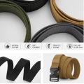 New Multiple Styles of  Waist Belts The Men's Buckle Belt Nylon Braided Lightweight Breathable Daily Commuter Men's Belt. 