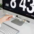 Computer Monitor Work Memo Sticky Label Board Office Desk Screen Bezel Monitor Side Transparent Edge Clip. 