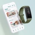 AMAZON HALO VIEW FITNESS BAND SMART WATCH Sage Green S/M LIKE NEW OPENED AND DAMAGED BOX. 