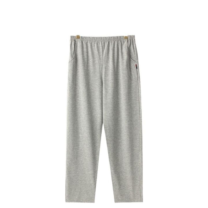 Men%20Pajama%20Trousers%20Home%20Trousers%20Autumn%20and%20Winter%20Cotton%20Pajama%20Pants%20Large%20Size%20Plus%20Pocket%20Elastic%20Waist%20Sleeping%20Pants%20-%20Image%207