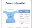 Large Size Adult Diapers Leak Proof Nappies Waterproof Diapers Washable Reusable Adult Elderly Cloth Diapers Pocket Nappies.