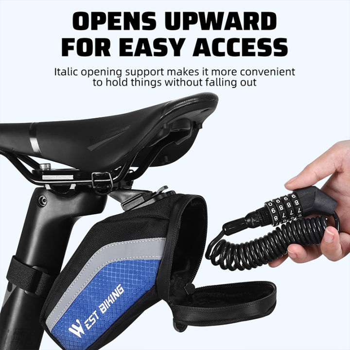WEST%20BIKING%20Portable%20Bicycle%20Tail%20Bag%20Durable%20Waterproof%20Multifunctional%20Bike%20Saddle%20Bag%20Tool%20Storage%20Bag%20Bike%20Accessories%20-%20Image%205