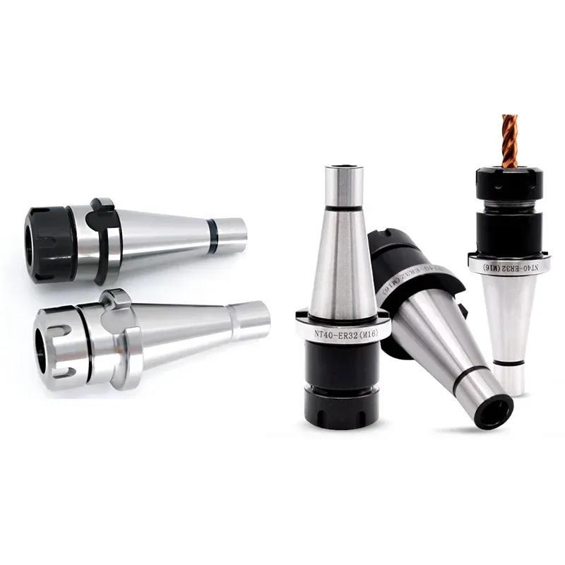 Collet Chuck Holder, MT4 ER32 M16 Carbon Steel Collet Chuck Tooling Holder Cnc Milling Lathe Tool With Wrench For Various Types Of Drilling And Milling Machine Spindle Morse Taper Machine