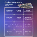5050 RGB LED Strip Addressable DC 5V 3pin WS2812B IC 60 LEDs/M 30LEDs/M IP30 IP65 Lamp Waterproof Light Tape Chip LED 5M Digital. 