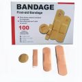 100pcs/set Baby Bandage Waterproof Breathable Adhesive Plaster Hemostasis Wound Sticker Dressing Band Aid Banditas for Children.