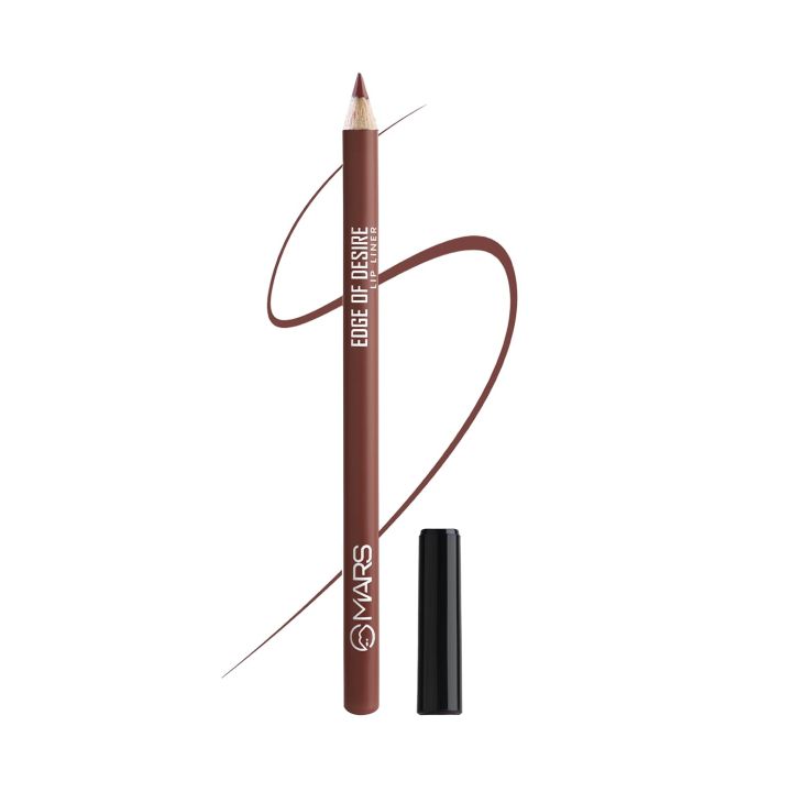 MARS Matte Lip Liner | One Swipe Smooth Application | Long Lasting Lip Pencil (1.4gm)