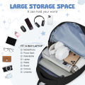 Fashion School Backpack Teenager Black College Korean Bags Ins Daypack Leisure Casual Laptop Bags Boys Girls Travel Backpack New. 
