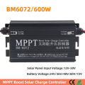MPPT 600W Solar Boost Charge Controller For 24V 36V 48V 60V 72V Battery Charger Charge Digital Controller. 