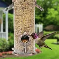 Outdoor dedicated hanging metal bird feeder 430 stainless steel bird cage. 