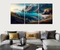 Wall Art Frame For Living Room Wooden Wall Frame Wall Frames And Wooden Wall Art | Set of 3. 