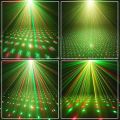 Party Lights, DJ Disco Lights Stage Lighting SPOOBOOLA LED Projector Karaoke Strobe Perform for Stage Light Mini Sound Activated Gypsophila Laser Light Remote Control Stage Decortion RG Effect Projector Christmas Brithday auto light adjust  with sound. 