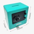 Mini Bank Money Box Retro Atm Rotating Password  Coins Saving Box Bank Safe Box Automatic Deposit Banknote Christmas . 