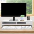 Monitor Riser 3-Tier Desktop Shelf Monitor Stand Riser Desk Shelf Riser computer Rack Monitor Holder Elevated PC Screen Stand. 