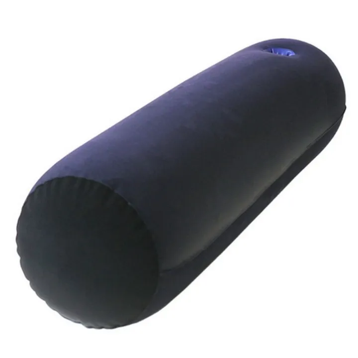 PVC%20Flocking%20Silicone%20Pillow%20Blue+Black%20Inflatable%20Inflatable%20Pillow%20Triangle%20Cylinder%20Wedge%20Soft%20Cushion%20-%20Image%205