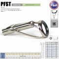 Fuji F-PFST guide tip polished silver-white sic ring. 