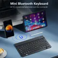 Mini Bluetooth Keyboard RGB Wireless Keyboard 10 inch Backlit Keyboard Backlight Touchpad Keyboard for IOS Android Windows iPad. 