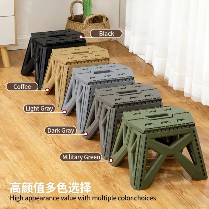 Thick%20Plastic%20Folding%20Stool%20Entrance%20Shoe%20Chang%20Small%20Low%20Stool%20Portable%20Fish%20Stool%20Camping%20Trip%20Outdoor,%20Portable%20Folding%20Stool%20-%20Image%204