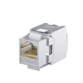 Natalink Cat6a Cat7 Keystone Jack STP RJ45 Tool-Less Zinc Alloy Module Shielded Ethernet Coupler Adapter 10GB for Wall Plate.