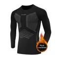 Thermal Underwear Men's Plush Thickened Winter Cold-Proof Seamless Leggings Sports Suit Autumn And Winter Top. 