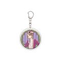 55MM Anime Hetalia: Axis Powers Keychain Feliciano Vargas/Ludwig Beilschmidt Key Chain Acrylic Model Plate Christmas Gifts. 