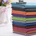 1-10pcs Cooling Towel Instant Relief Microfiber Cool Towels Chilling Neck Wrap Ice Cold Rags Sports Fitness Camping Hiking. 