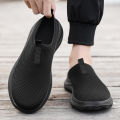 Men Casual Shoes Slip-On Half Slippers Running Shoes Men Plus Size Sport Shoes Lightweight Comforty Breathable Walking Sneakers. 