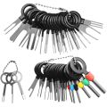 41PCS Terminal Removal Tool Kit Depinning Tool Set Terminal Ejector Kit for Release Car Wires From Connector Terminals.
