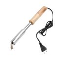 200W Electric Soldering Iron Chisel Point AC 220V Heavy Duty welding iron curved Tip. 
