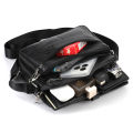 Men's Leisure Large Capacity Multi Layer Genuine leather Shoulder Bag High Quality Business Broadband Crossbody Bag For Men. 