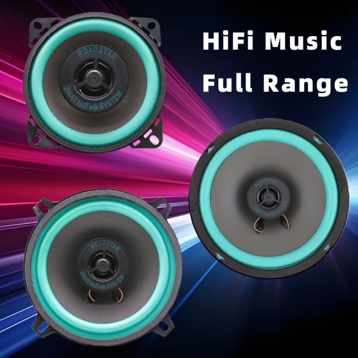 1pc%204/5/6.5-inch%20Universal%20Coaxial%20Car%20Speakers,%20High-Fidelity%20Car%20Audio%20System,%20Full-Range%20Subwoofer%20Enhances%20In-Car%20Sound.%20-%20Image%202