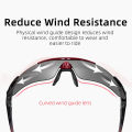 ROCKBROS Cycling Polarized glasses Bike Photochromic Outdoor Sports Sunglasses MTB PC Goggles Eyewear 5/3 Lens Bicycle Accessory.