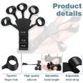 1 Pcs Finger Gripper Finger Exerciser 6 Resistant Levels Recovery Physical Tools Hand Strengthener For Patient. 