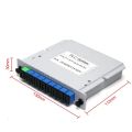 1X8 Splitter Fiber Optical Box FTTH PLC Splitter box with 1X8 Planar Waveguide Type Optical splitter. 