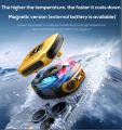 Memo CX19 Magnetic Semiconductor Phone Cooler - RGB Radiator Cooling Fan for Gaming.