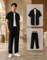 Summer Breeze Collection: Men's Stylish Breathable Half-Sleeve Shirt & Trouser – Lightweight Comfort for Hot Days!. 