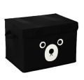 Pocket friendly Folding Panda Design Storage Bins Quilt Basket Kid Toys Wardrobe Storage Bags & Boxes. 
