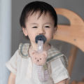 1PCS Cute Bear Baby Pacifier Clip Chain Dummy Holder Soother Pacifier Clips Strap Nipple Holder Infant Feeding Babies Accessorie.