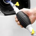 2M PVC Handy Manual Gas Oil Pump Car Fuel Pump Hand Straw Pump Durable For Liquid Gasoline Tuning Fuel Gasoline Diesel Pump. 