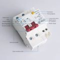 RCBO (residual current operated circuit breaker) 63A/40A. 