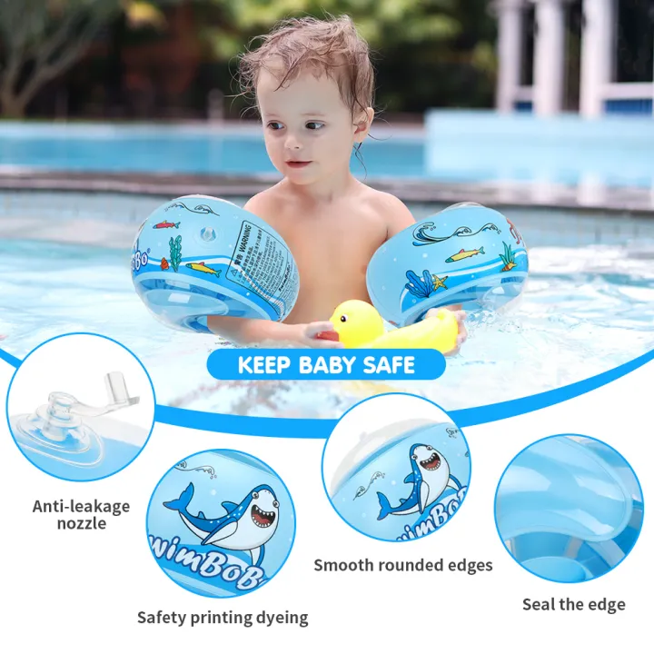 Swimbobo%20Summer%20Swim%20%20Kids%20Boys%20And%20Girl%20Safe%20PVC%20Material%20Arm%20Float%20Armbands%20Inflatable%20Swimming%20Ring%20Water%20-%20Image%204
