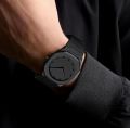 Arabic Aura Watch – Carbon Fiber Look Body with Sleek & Modern Design.