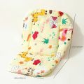 Baby Cushion for High Chair, Baby Stroller Seat Cushion, Cute Animal Pattern Cushion Soft Double-Sided Thick Cushion Breathable. 