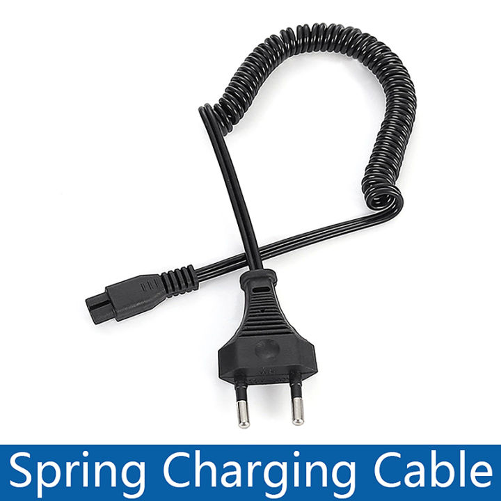 - Charger Spring Cord Adapter For Shaver HQ6675 HQ481 HQ489 HQ282 HQ380 HQ382 HQ384 HQ3605 Power Adapter US Plug -