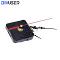 DIYUSER HQ3268 Professional And Practical Quartz Wall Clock Movement Mechanism DIY Repair Tool Parts Kit with Red Hands. 