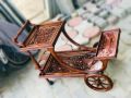 3 Step Tea Trolley Wooden Made with Sheesham wood. 