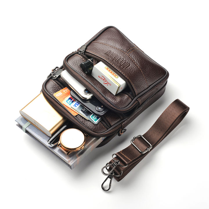 Men's%20Genuine%20Leather%20Crossbody%20Bag%20High%20Quality%20Zipper%20Pocket%20Retro%20Business%20Messenger%20Bag%20for%20Men%20-%20Image%202