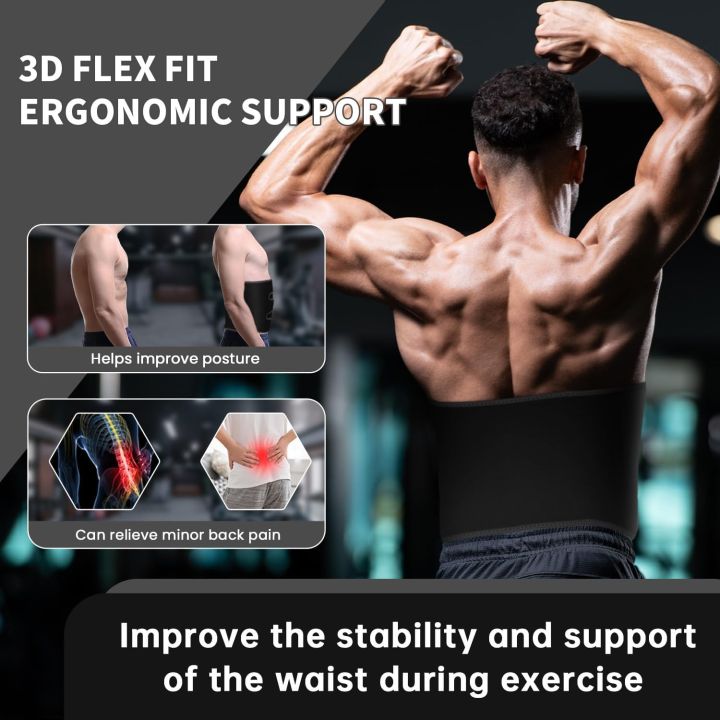 Waist%20Trimmer%20Sweat%20Waist%20Trainer%20for%20Women%20and%20Men%20Waist%20Sweat%20Belt%20Band%20Belly%20Stomach%20Wrap%20-%20Image%204