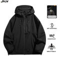 JNLN Unisex Waterproof Windbreaker Outdoor Sport Windproof Single-Layer Jacket Men Women Hiking Climbing Trekking Rain Coat. 